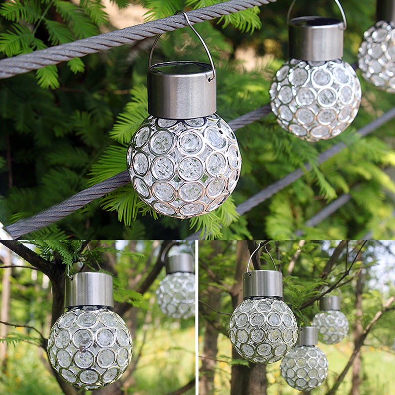 Đèn LED Treo Trang Trí Sân Vườn Nhiều Màu Sắc Chống Thấm Nước