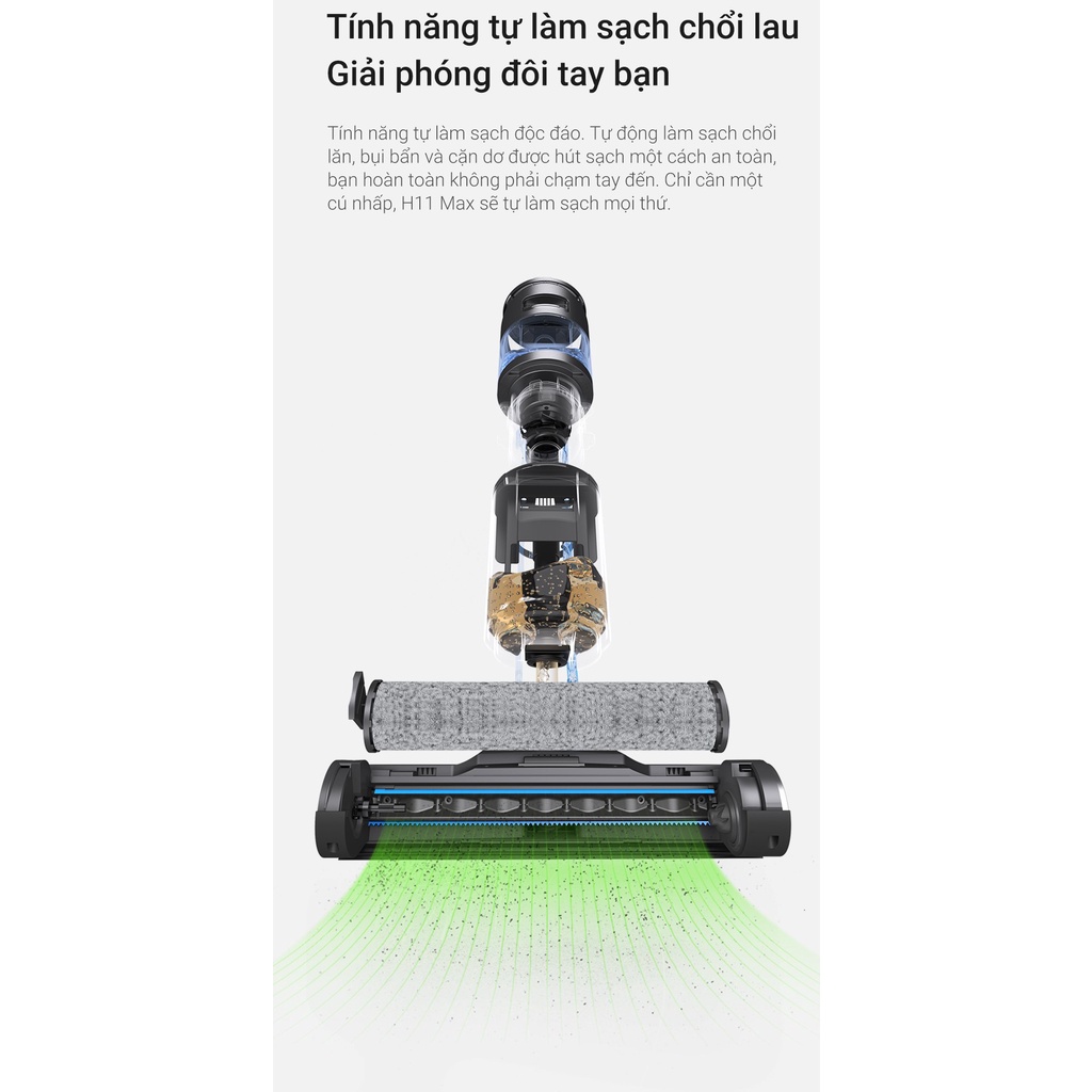 💥Dreame H11 MAX | TINECO ONE S3 - máy hút bụi lau nhà khô ướt tự giặt giẻ SIÊU HOT 2021