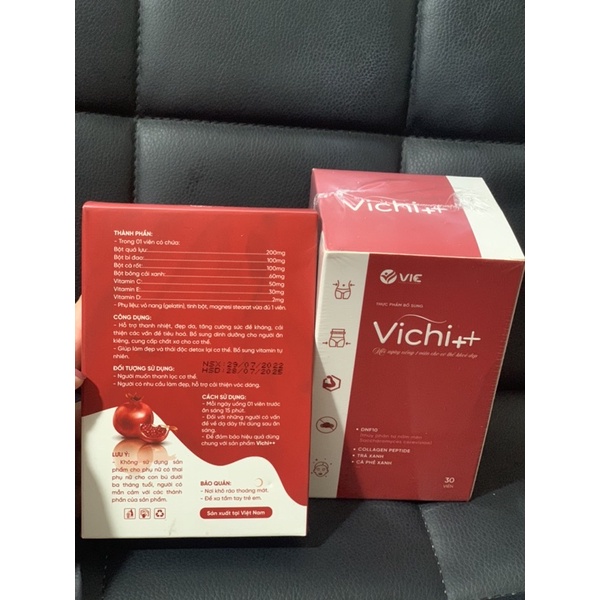 1 hộp giảm cân Vichi ++ sd 1 tháng tặng kèm 1h khoá cân