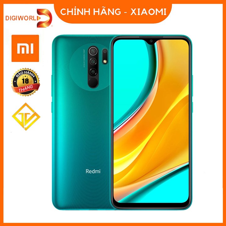 Điện thoại Xiaomi Redmi 9 (3GB/32GB) Helio G80 8 nhân Mới nguyên seal - Chính hãng Digiworld | BigBuy360 - bigbuy360.vn