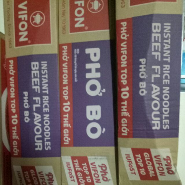 THÙNG PHỞ BÒ VIFON 30 gói 65 g | BigBuy360 - bigbuy360.vn
