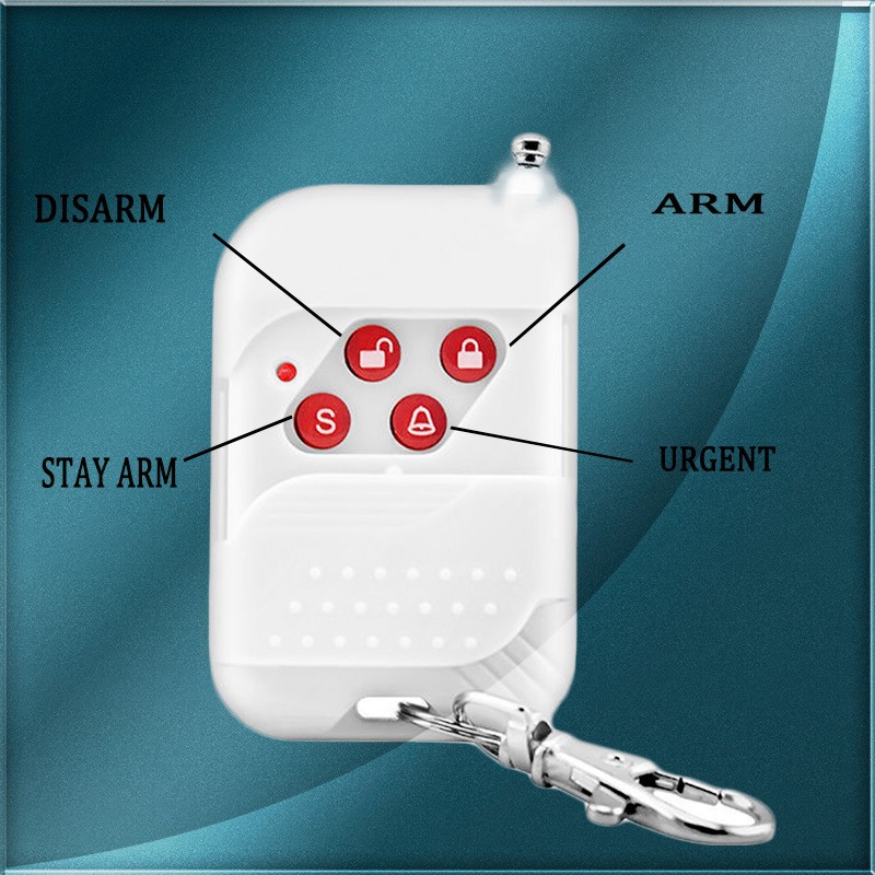 Remote Điều Khiển Từ Xa 4 Nút Dùng Cho Bộ Trung Tâm 433mHz