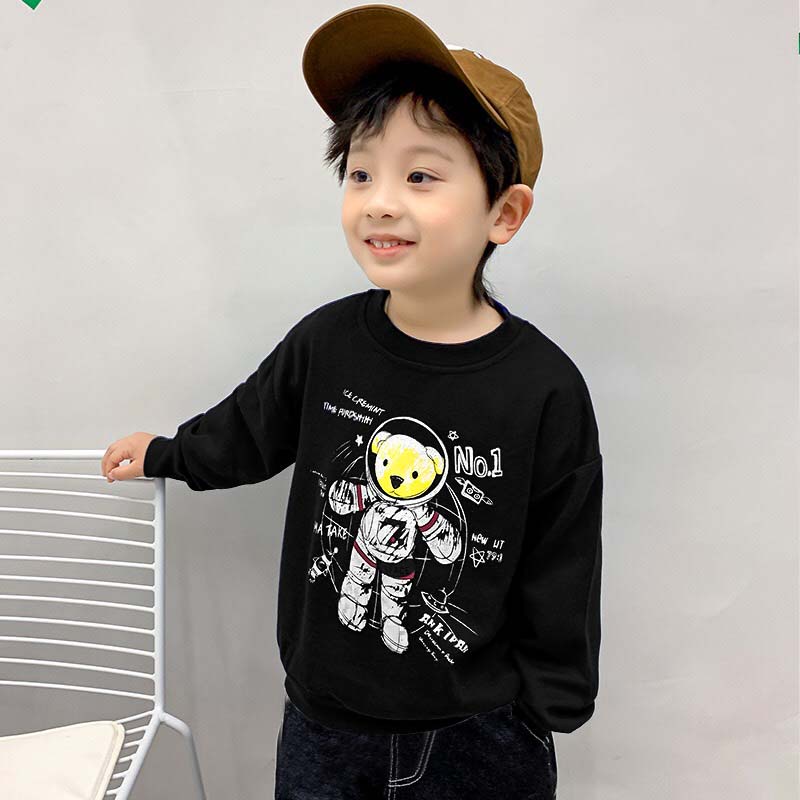 Áo nỉ trẻ em lót lông cao cấp cực dày dặn 8-22kg dành cho bé trai và bé gái giữ ấm cực tốt