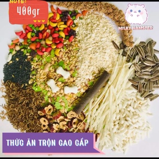 Thức ăn hamster đầy đủ dinh dưỡng