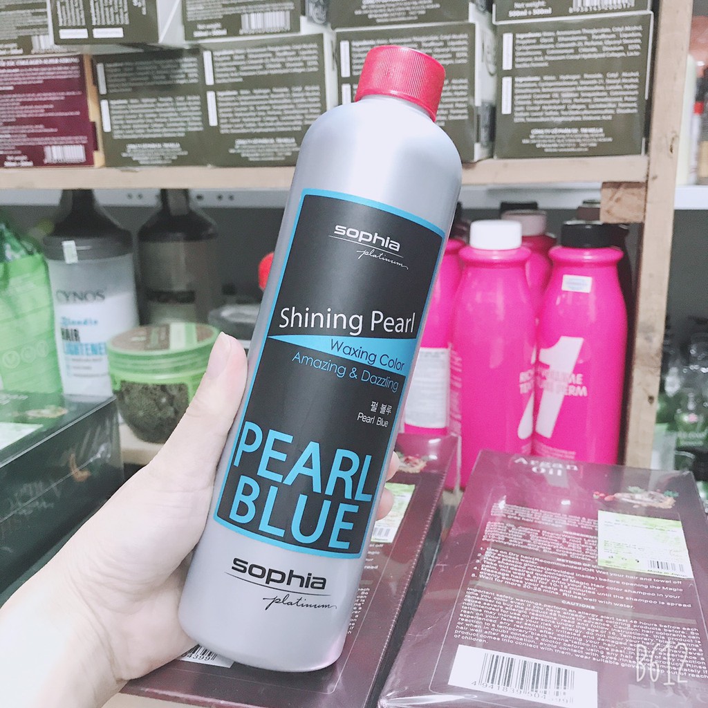 Màu nhuộm phủ mịn Sophia Plattinum Pearl Waxing Color 530ml