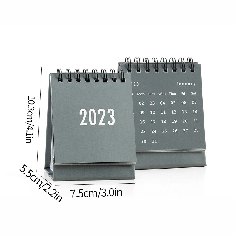 Lịch Năm 2023 Mini Để Bàn Họa Tiết Hoạt Hình Dễ Thương