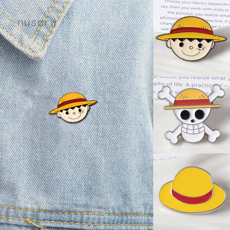 Ghim Cài Áo Kiểu Dáng One Piece Thời Trang Độc Đáo Cá Tính