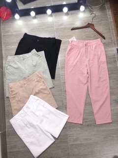 Quần baggy đũi khoá thật