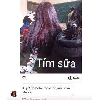 Nhuộm tóc tông TÍM
