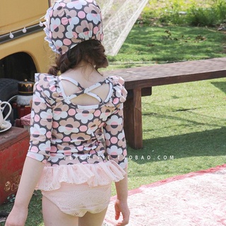 Set bikini/đồ bơi hoa cho bé gái