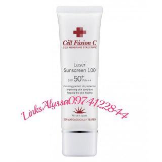 🏖😎Full size (50ml) - Kem Chống Nắng Cell Fusion C - Laser Sunscreen 100 - Dành Cho Da Nhạy Cảm Và Da Thường