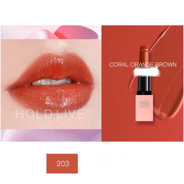 [Xả hàng] Son HoldLive đính đá Drill Girl Lipstick vỏ hồng (túi đựng có hoa tuyết lấp lánh) | BigBuy360 - bigbuy360.vn