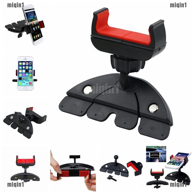 Giá đỡ điện thoại đặt ở khe CD quay 360 độ cho iPhone Samsung , GPS | BigBuy360 - bigbuy360.vn