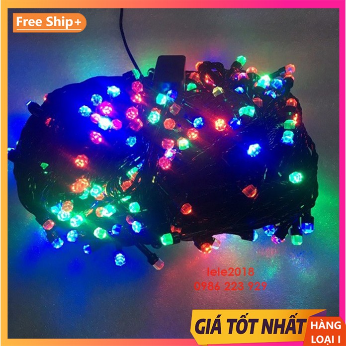 Đèn led kim cương dài 20 mét & 15 mét loại I trang trí sự kiện, cây thông Noel giáng sinh