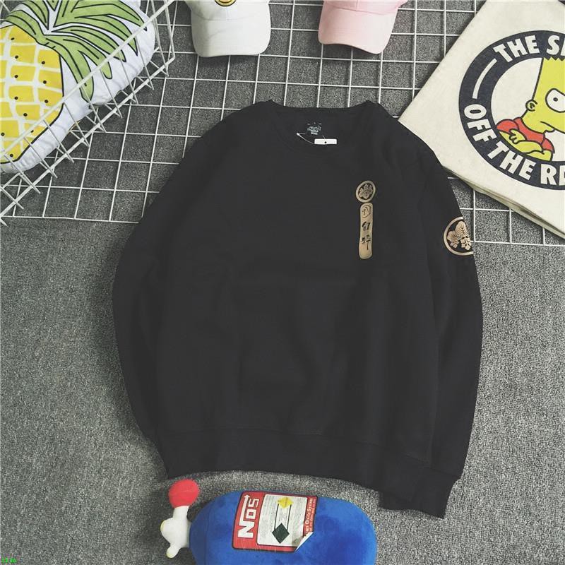 Áo Khoác Sweater Chui Đầu Kiểu Harajuku Cá Tính Cho Các Cặp Đôi