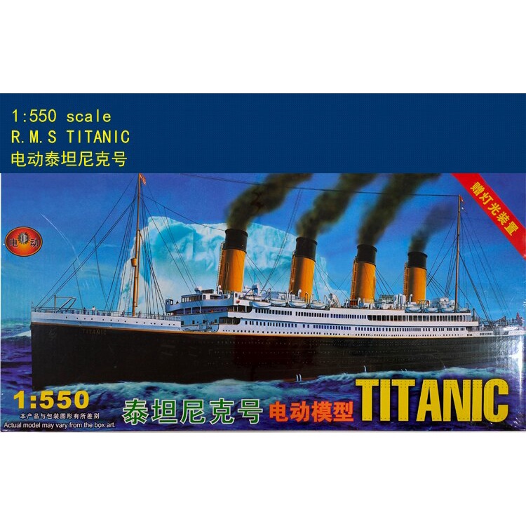 Mô Hình Tàu TITANIC Lắp Ráp 81301 Tỉ Lệ 1/550