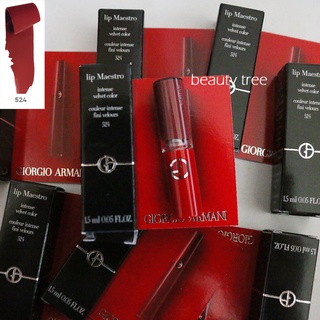 Son kem giorgio armani lip maestro intense velvet liquid lipstick 1.5ml