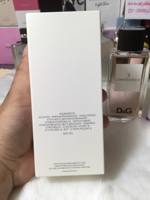 [Mẫu Thử] Nước Hoa Nữ D&G L`imperatrice 3 | BigBuy360 - bigbuy360.vn