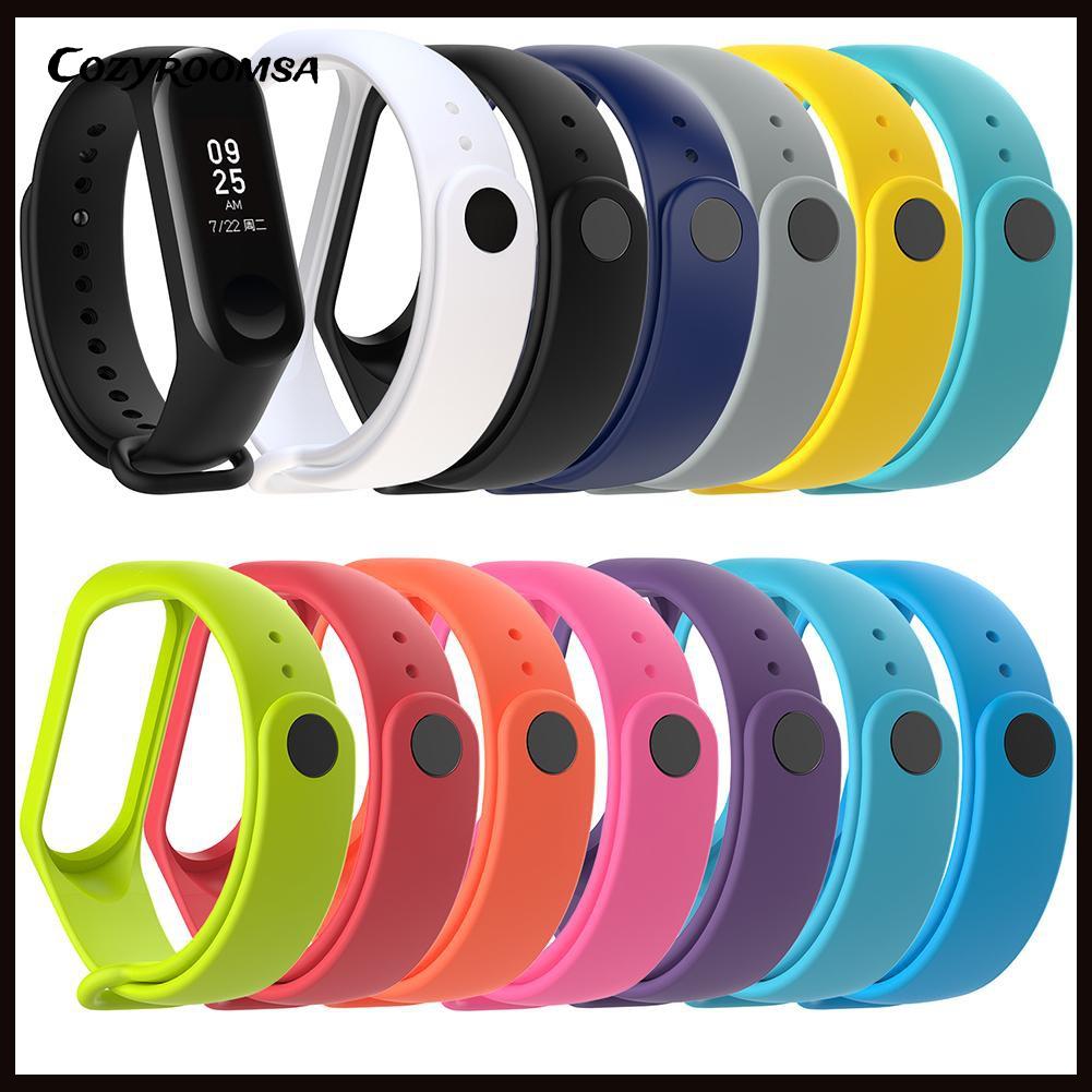 Dây đeo thay thế cho đồng hồ Xiaomi Miband 3 bằng silicon 220MM