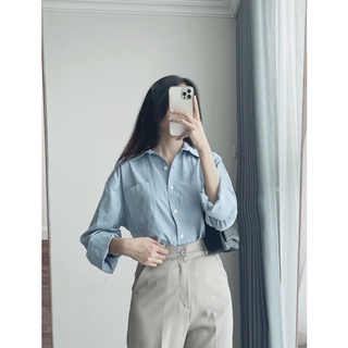 Autumn shirt - áo sơ mi dài tay freesize regen
