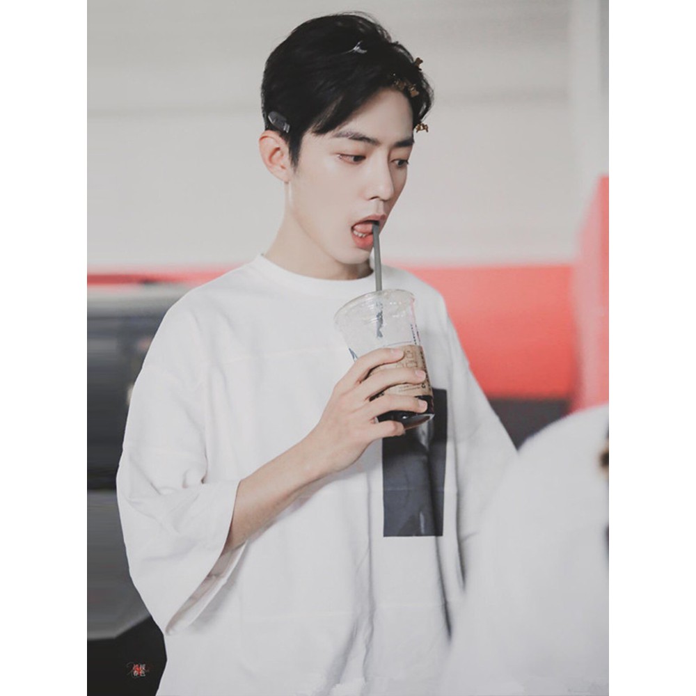 Áo phông ngắn tay cheapmoment Tiêu Chiến Xiao Zhan