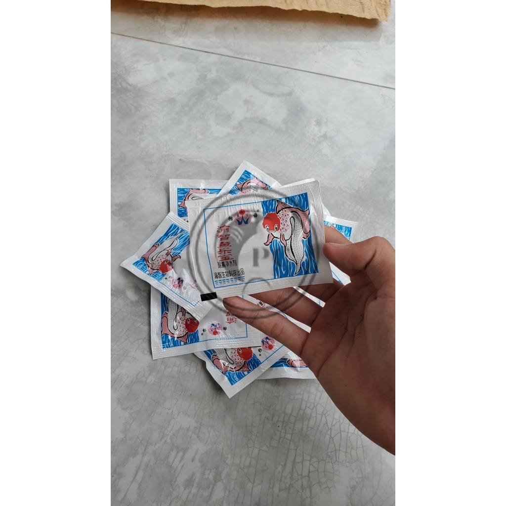 Viên khử clo tránh sốc nước khi thay nước bể cá cảnh