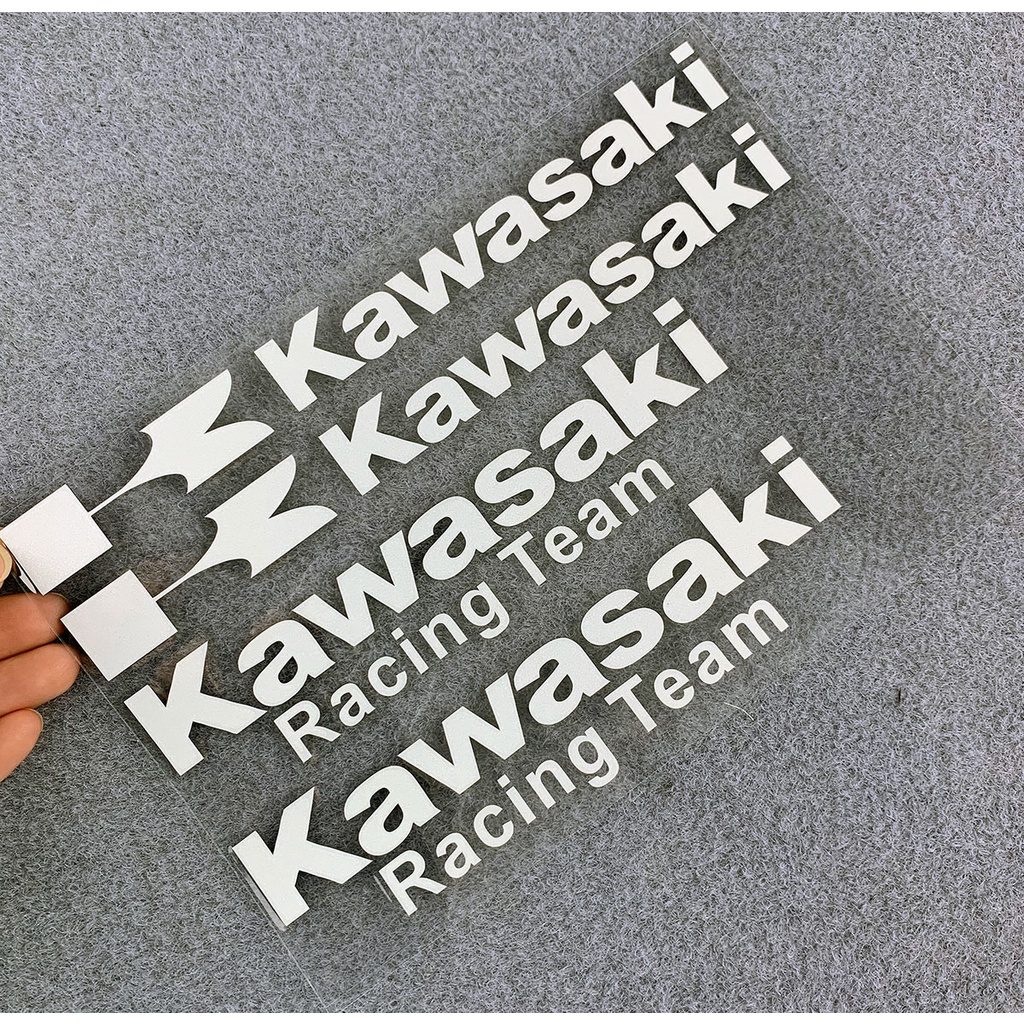 P-a473.Sticker Phản Quang Dán Trang Trí Kính Chắn Gió Xe Kawasaki NINJA400 650 Z400 650 900 1,000