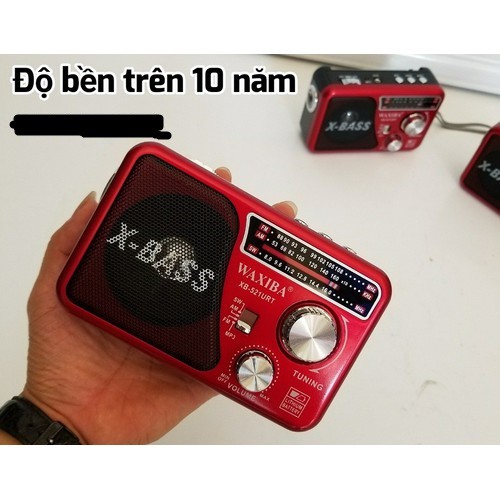 Đài USB NGHE NHẠC WAXIBA XB-521URT RADIO AM FM SW chuyên dụng