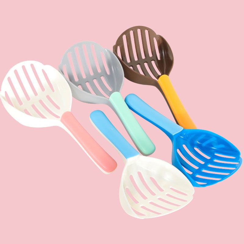 Xẻng Xúc Đậu Phụ Bằng Nhựa Bền Bỉ Dành Cho Mèo