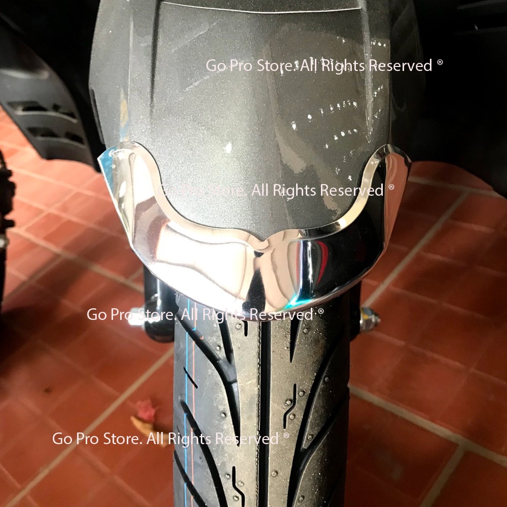 Ốp Mỏ Đuôi Dè AIR BLADE 2016 - 2019 Inox 304