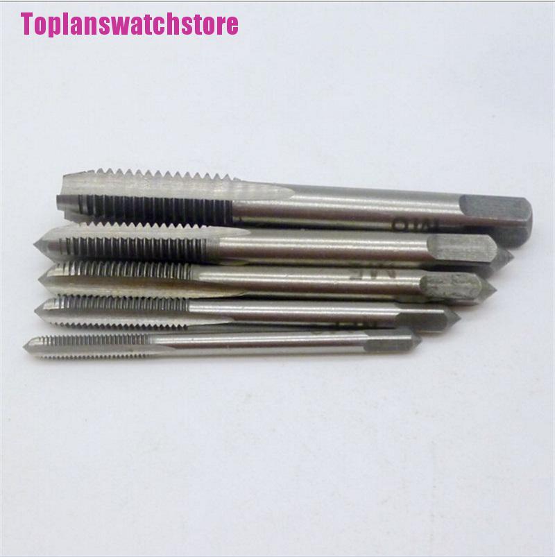 Set 5 Mũi Khoan M3 M4 M5 M6 M8 3mm-8mm Chuyên Dụng