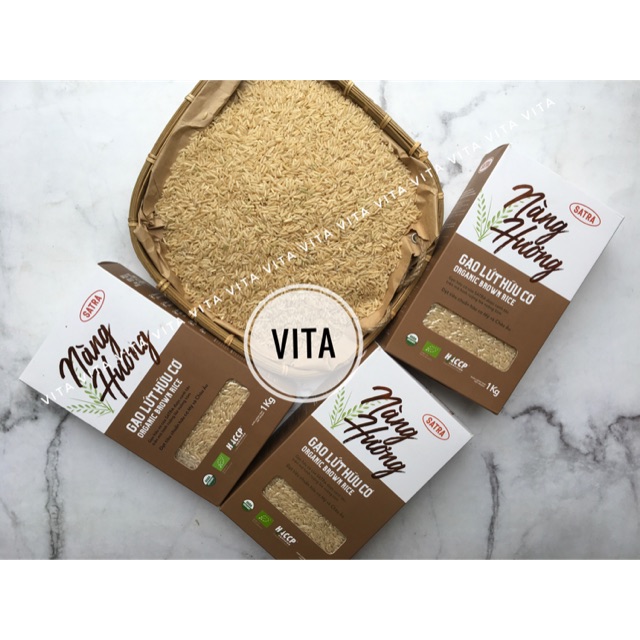 Gạo lứt hữu cơ 1kg
