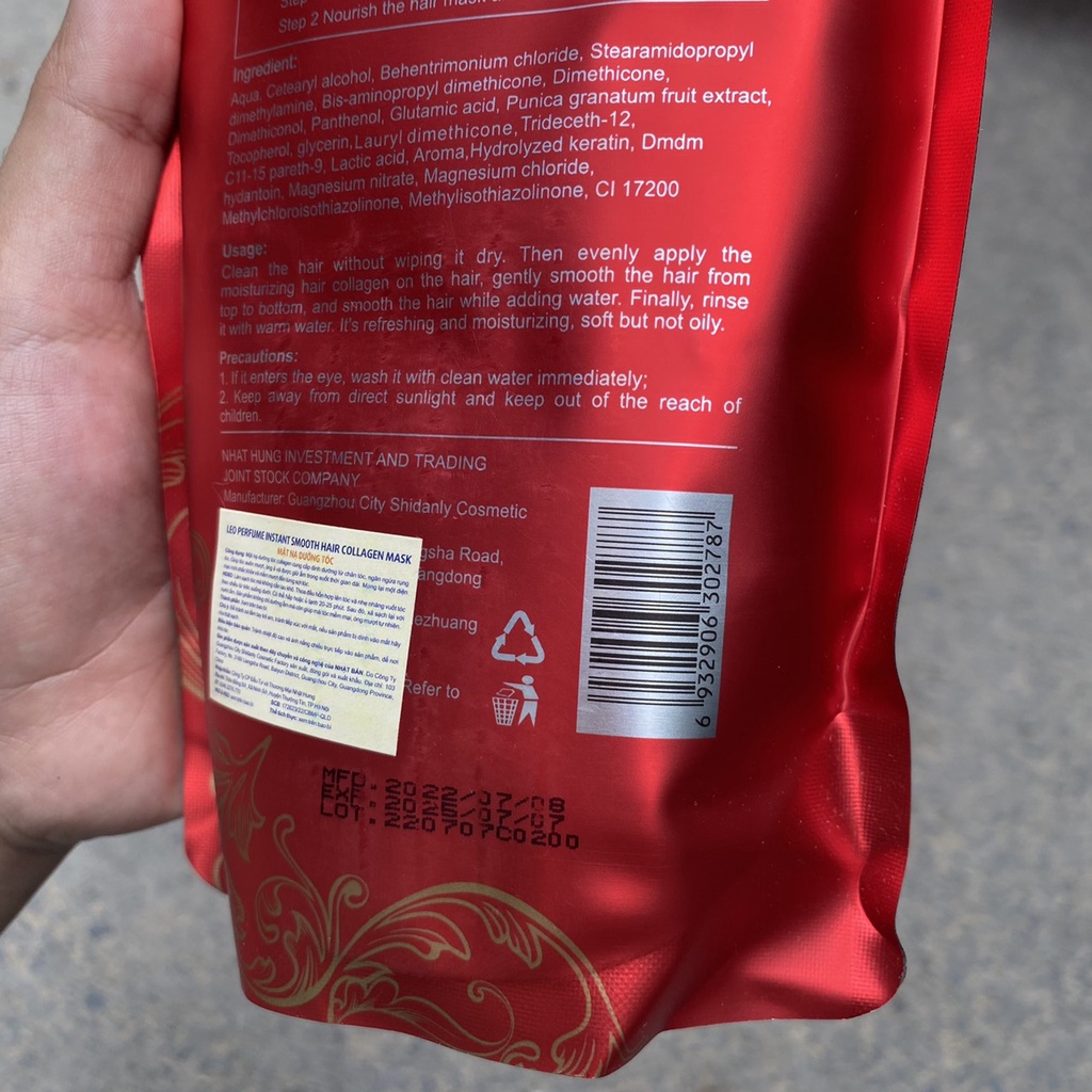 Kem hấp dầu Collagen Prosee Leo Phục Hồi Tóc Bóng Mượt 500ml - NEW 2022
