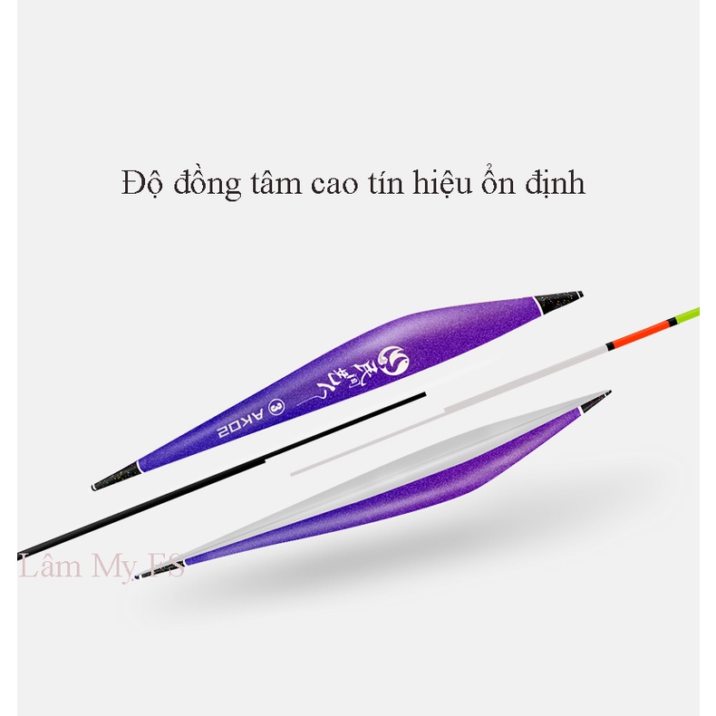 Phao câu đài MIN JIAN YI REN - Phao Nghệ Nhân phản quang câu cá chép siêu nhạy AK