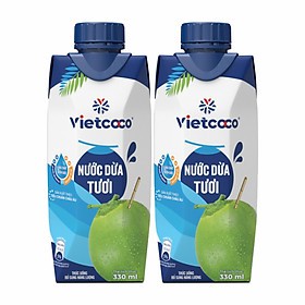 Nước Dừa truyền thống Vietcoco 330ml