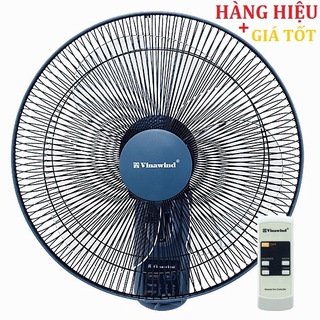Quạt treo tường Vinawind cao cấp QTT400X-PN và QTT400X-HĐ có điều khiển từ xa, sải cánh 400mm