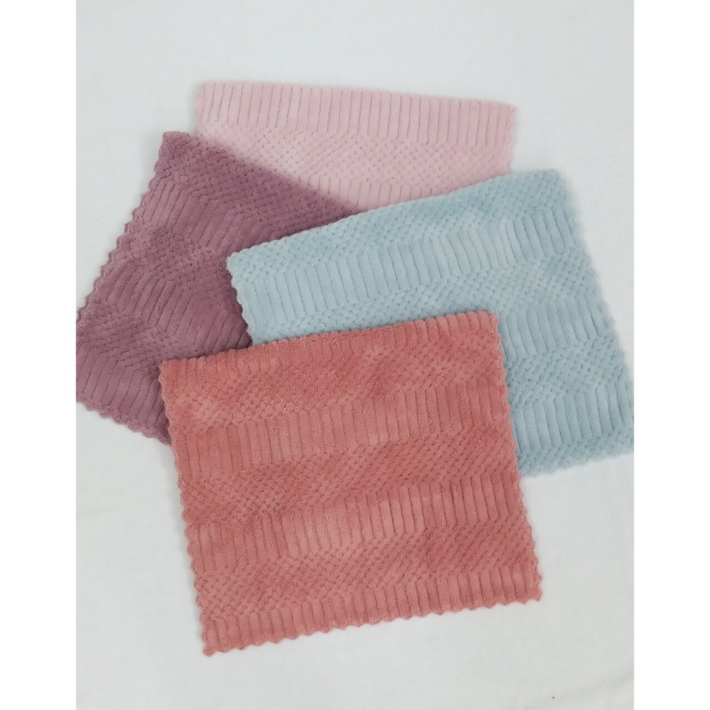 set 10 khăn mặt bông siêu thấm nước