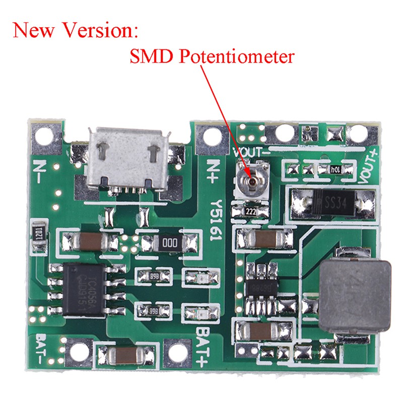 Module sạc tăng cường cho pin Lithium Lipo 18650 3.7v 4.2v Sang 5v 9v 12v 24v