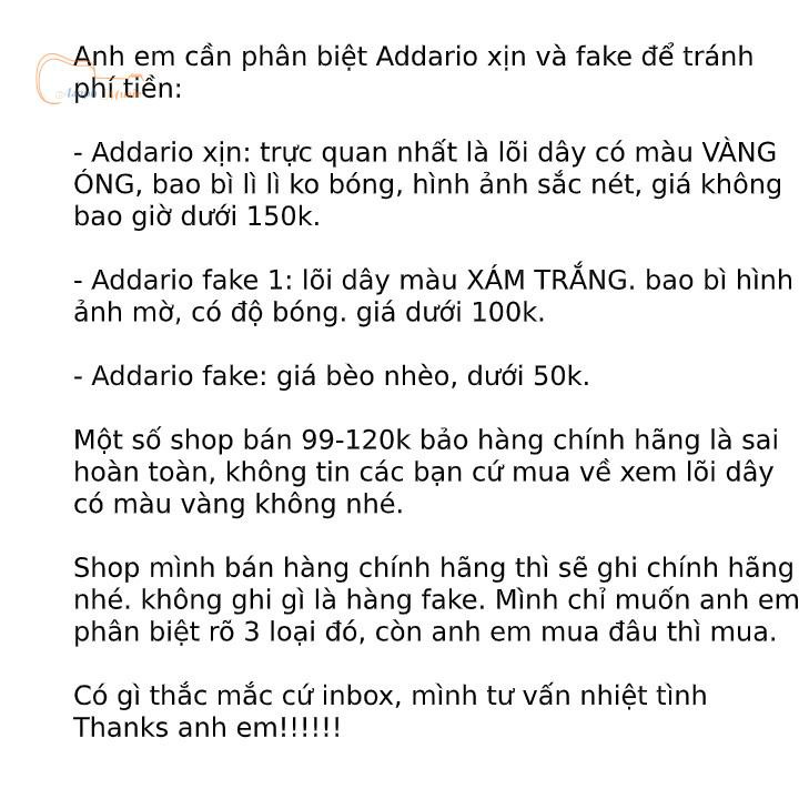 Dây Đàn Ghi Ta Dario J13 Chất Lượng Cao Tiện Dụng