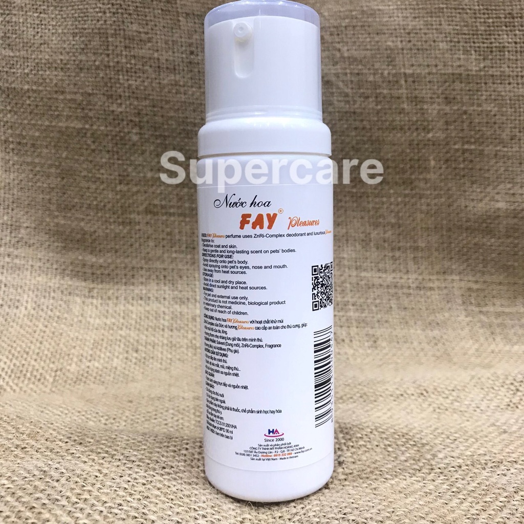 Nước Hoa Fay 90Ml Dành Cho Thú Cưng