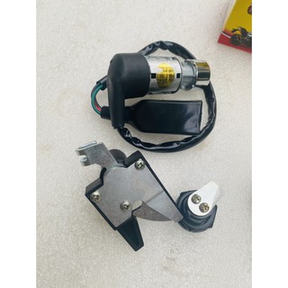 BỘ Ổ KHOÁ XE MAX NEO ( Trung Quốc ) - KHOÁ MÁY TRÊN ĐẦU ĐÈN