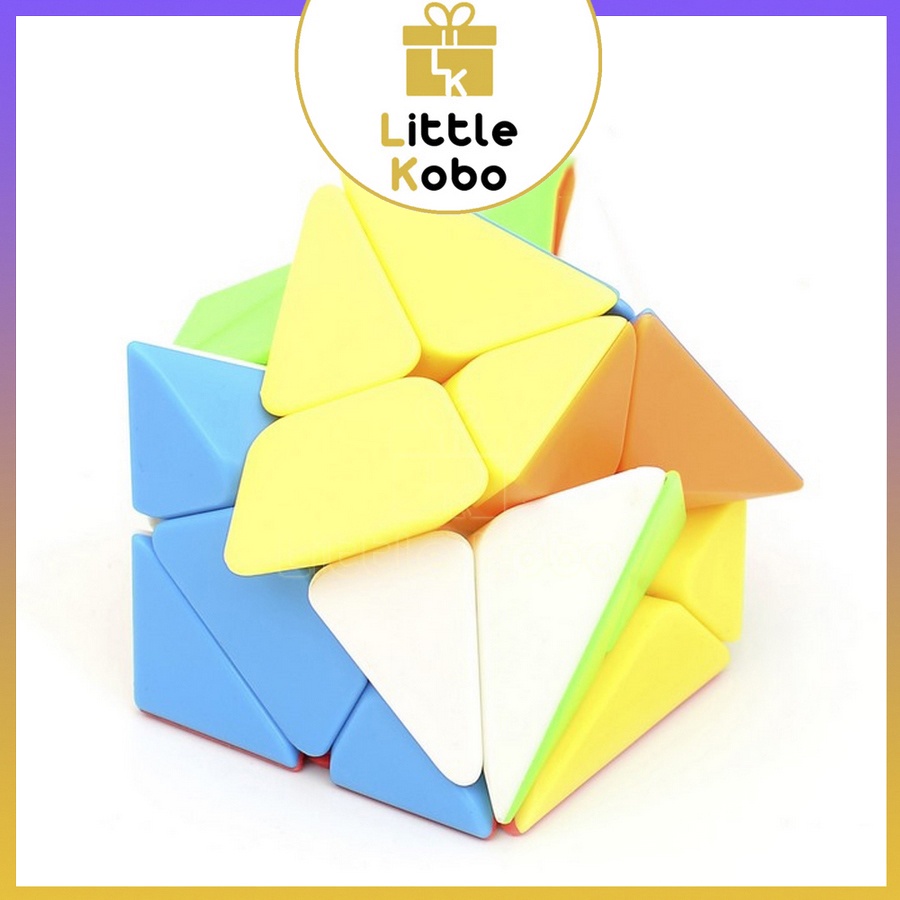 Rubik Axis Cube Stickerless MoYu MeiLong MFJS Rubic Biến Thể Đồ Chơi Trí Tuệ