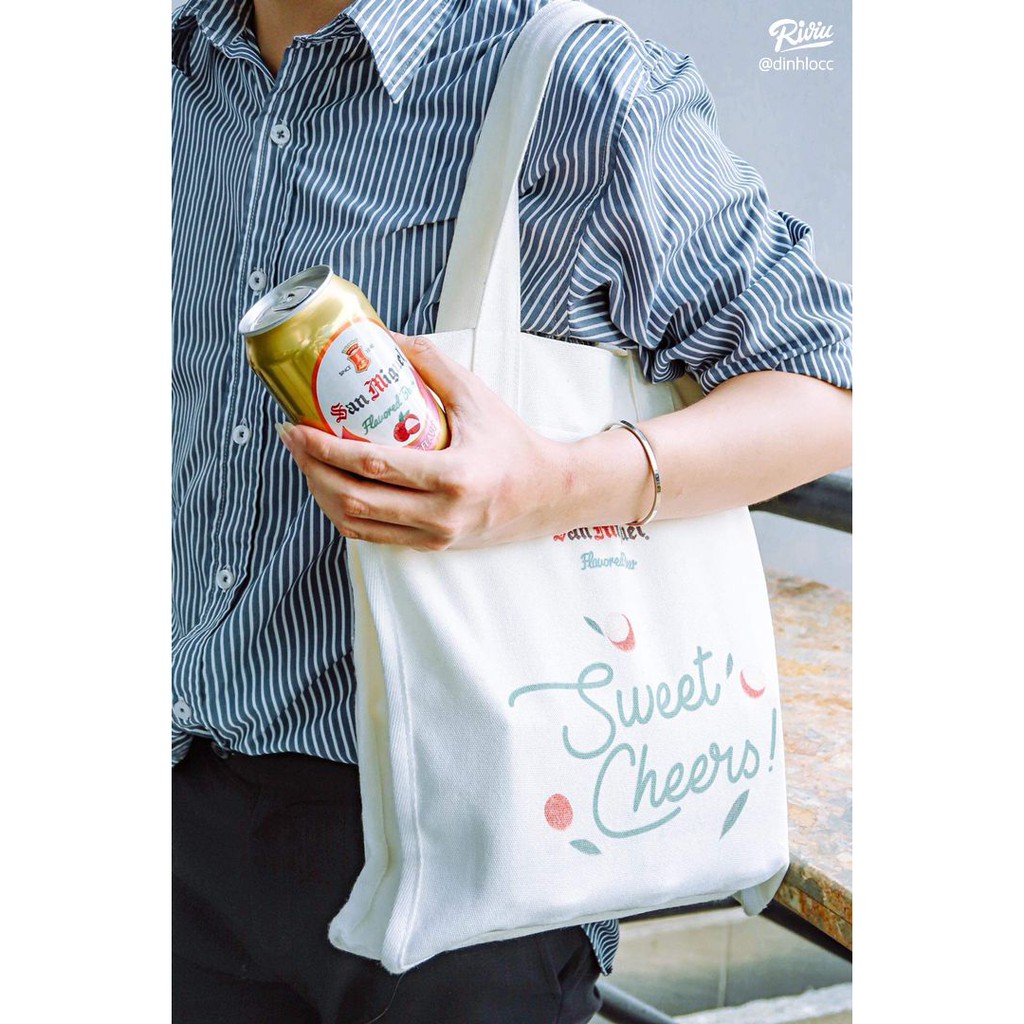 [Gift Gro] Túi Canvas San Miguel Flavored Beer