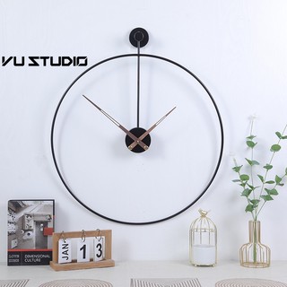 Đồng hồ treo tường decor trang trí nhà cửa phong cách tối giản hiện đại Scandinavian bắc âu YX2043 2046