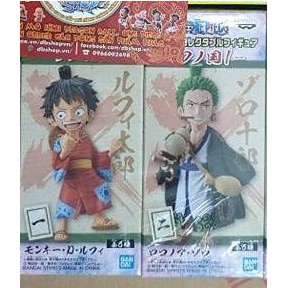 Mô hình One piece - chính hãng - Zoro &amp; luffy wano WCF