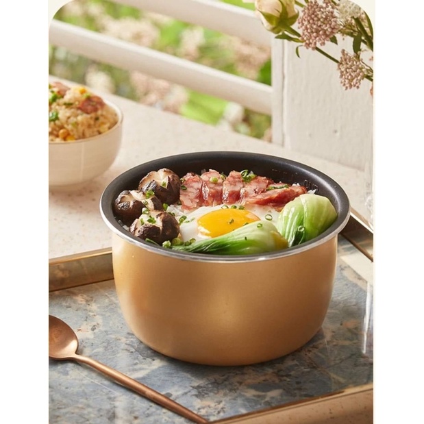 Nồi áp suất mini BEAR YLB-A20U1 dung tích 2L màu trắng