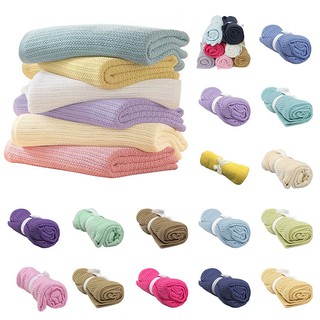 Chăn lưới dệt sợi cotton mềm mại cho trẻ sơ sinh