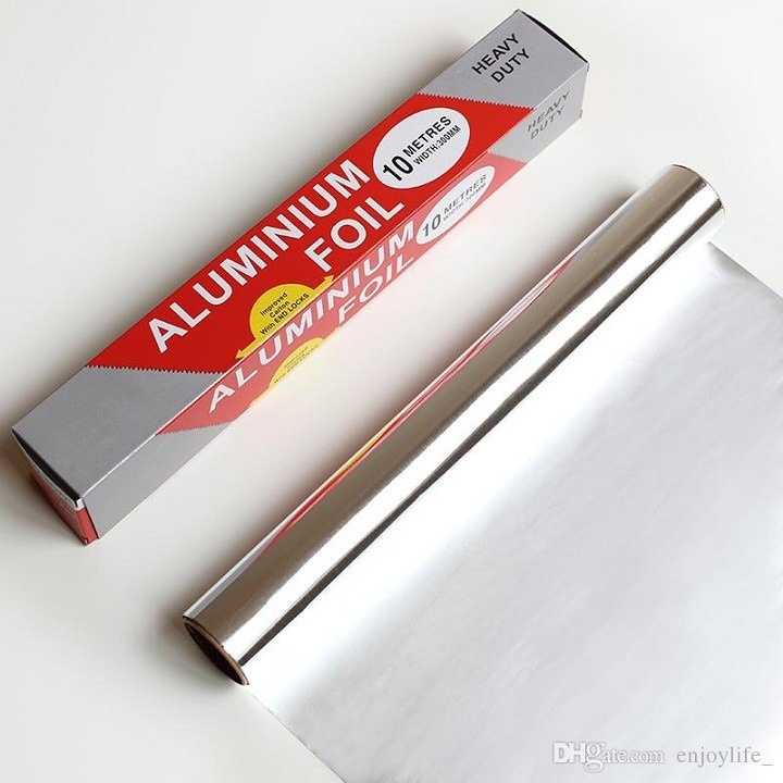 Giấy Bạc/ Màng Nhôm Bọc Thực Phẩm Aluminium Foil Kích Thước 5m*30cm