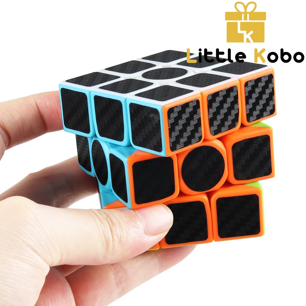 Rubik 3x3 Z-Cube Carbon Cacbon Rubic 3 Tầng Cao Cấp Đồ Chơi Trí Tuệ