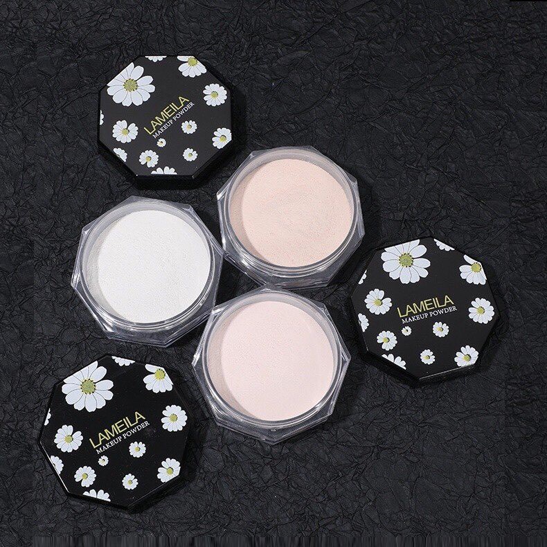 Phấn phủ bột LAMEILA hoa cúc kiềm dầu mịn nhẹ tự nhiên Makeup Powder LAML29